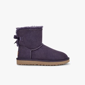 Ugg Mini Bailey Bow II Women Classic Boots Purple (2580KMPSR)